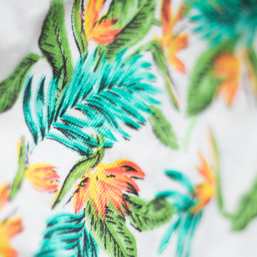 Exemple de tissu utilisé dans les créations de vêtements COCOBLANC