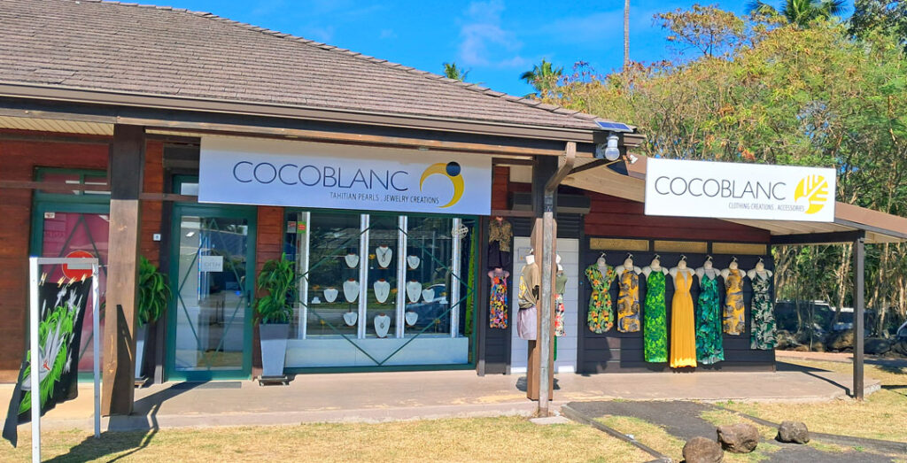 COCOBLANC - Boutique bijouterie et vêtements à Moorea