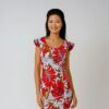 Découvrez la robe AMBRE, une robe en coton faite main, élégante et polyvalente.