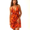 Robe COCO faite main – élégance tropicale et coupe fluide. Création exclusive COCOBLANC à découvrir à Moorea, Polynésie française.