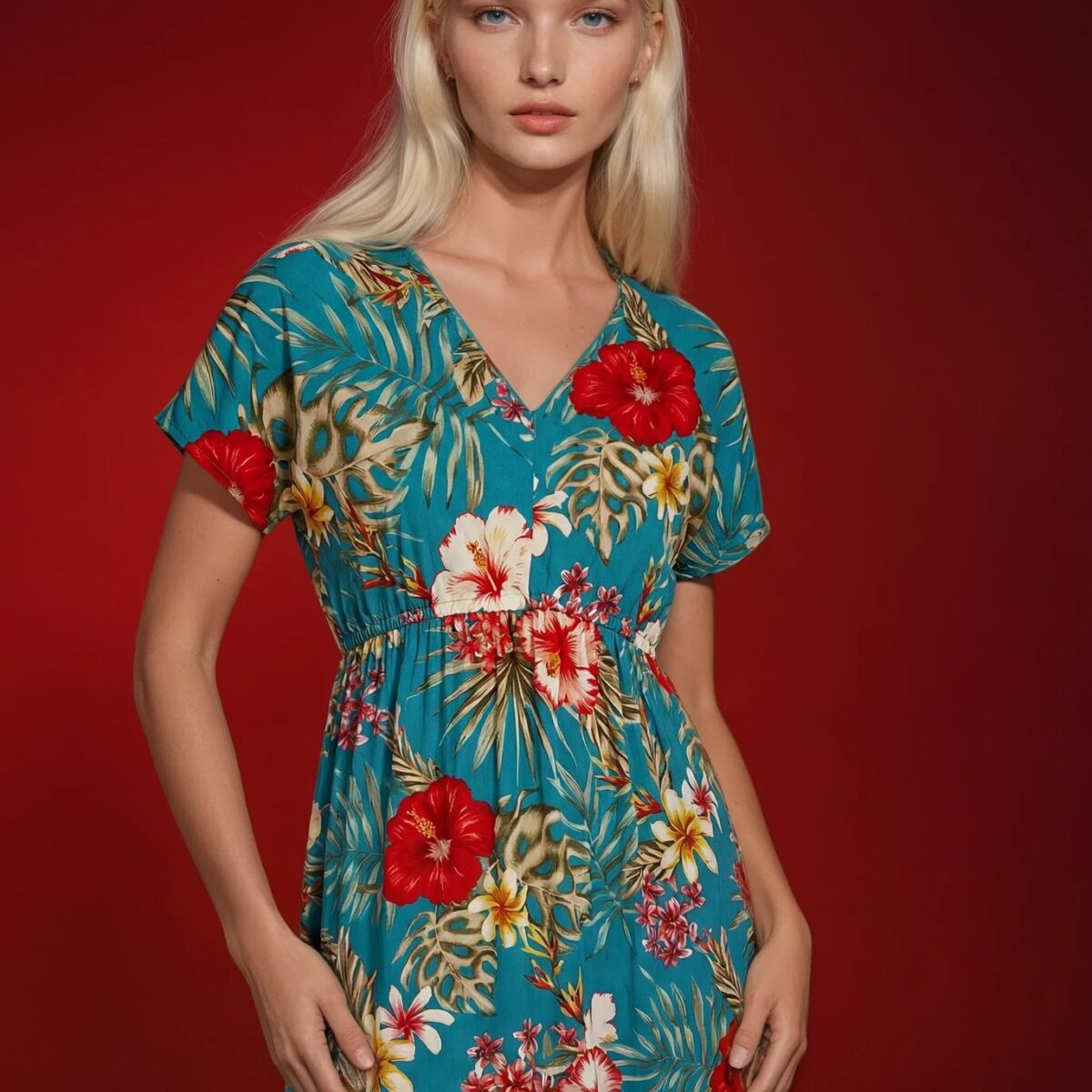 Robe longue BEA - création exclusive
